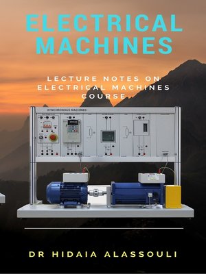 cover image of Electrical Machines